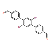 CAS：2375652-86-9 1,4-二溴-2,5-雙(4-甲酰基苯基)苯