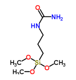 3-脲丙基三甲氧基硅烷 cas:23843-64-3