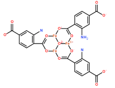 NH2-MIL-88B(Fe)金屬有機骨架材料 CAS:1341134-09-5