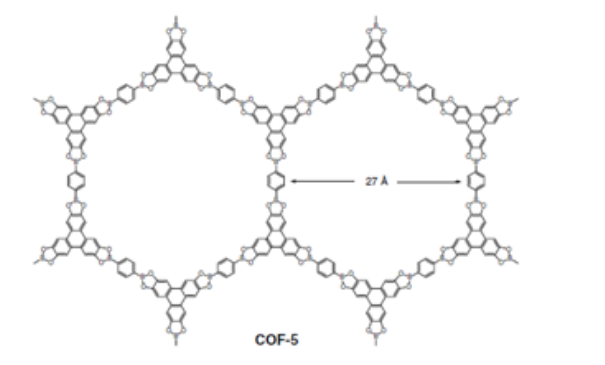 CAS:1381930-10-4  COF-366 多孔有機(jī)骨架