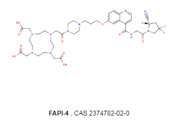 FAPI-4，CAS 2374782-02-0 一種用于科學研究的成纖維細胞活化蛋白（FAP）抑制劑