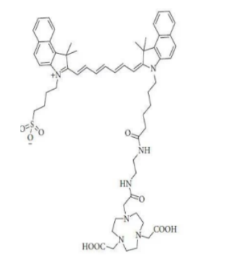 ICG-NOTA 近紅外染料標記的大環化合物