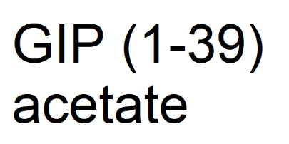 GIP (1-39) acetate