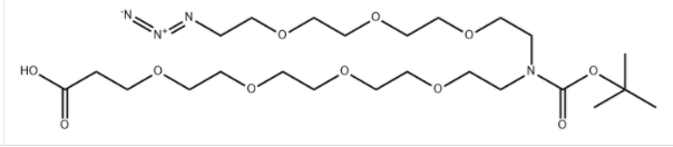 CAS:2112731-95-8 N-(Azido-PEG3)-N-Boc-PEG4-acid 