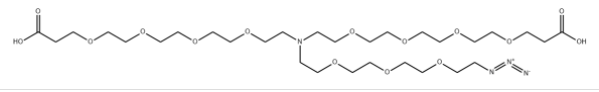 CAS:2112731-54-9 N-(Azido-PEG3)-N-bis(PEG4-acid) 