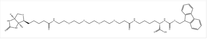 CAS:1334172-64-3 Fmoc-Lys (biotin-PEG4)-OH 